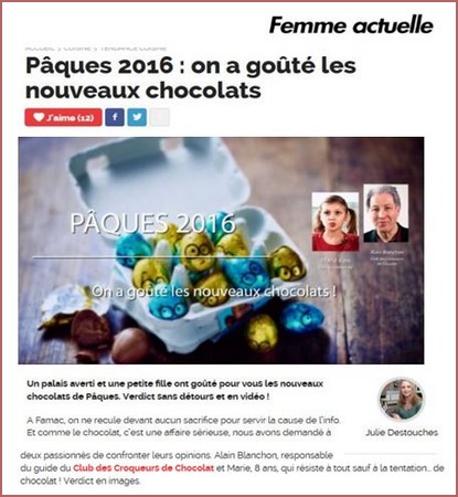 Pâques 2016 on a goûté les nouveaux chocolats-415x450